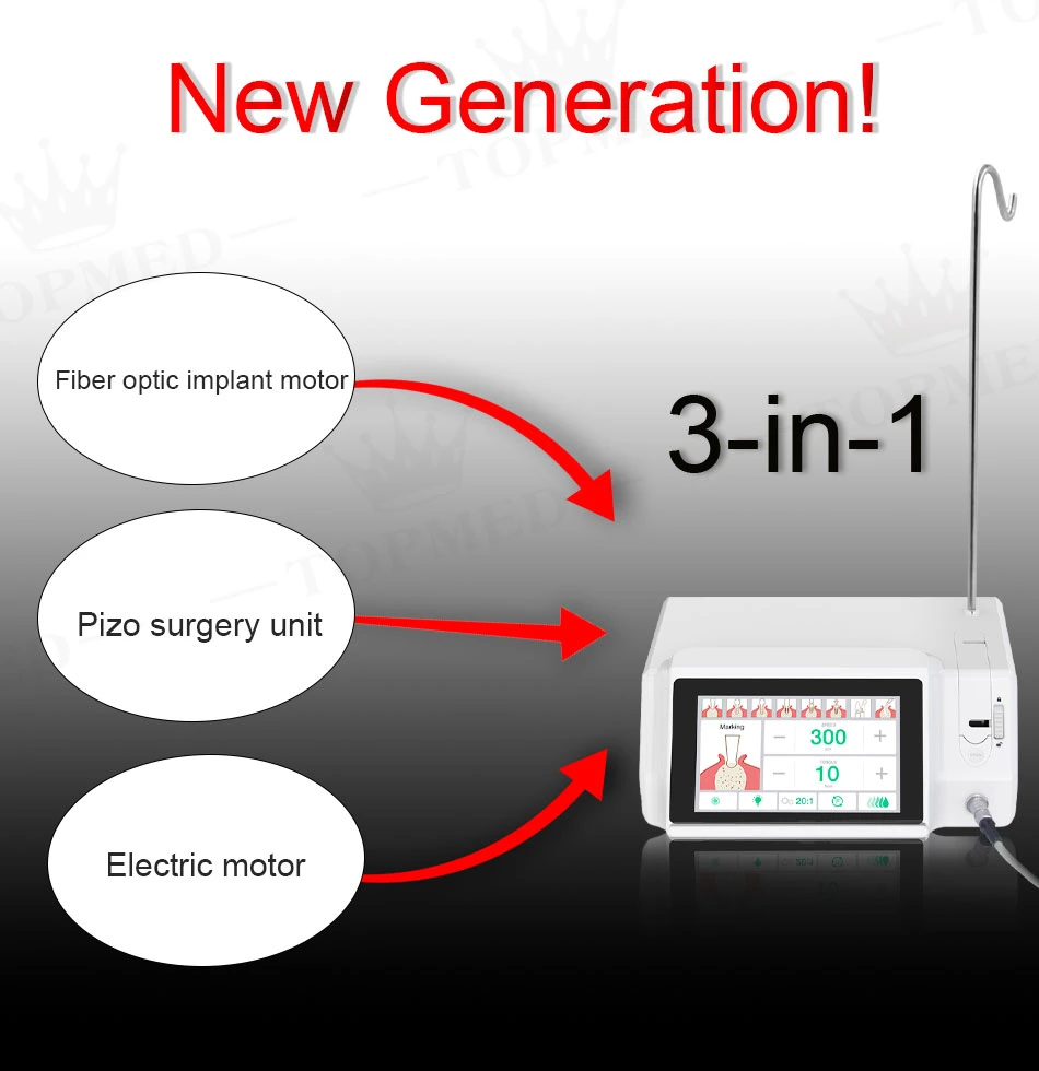 Fiber Optic Surgery Endodontic Treatment Enlarging Root Canal Implant Motor Dental Equipment