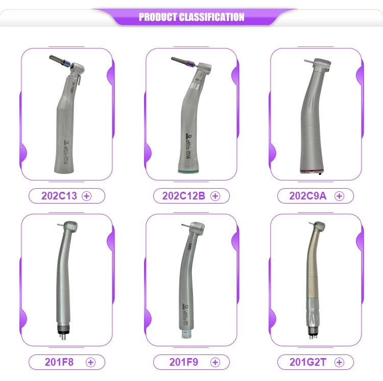 20: 1 Implant Contra Angle NSK Model Low Speed Dental Handpiece Stainless Steel E Type Connect Implant Motor Tools